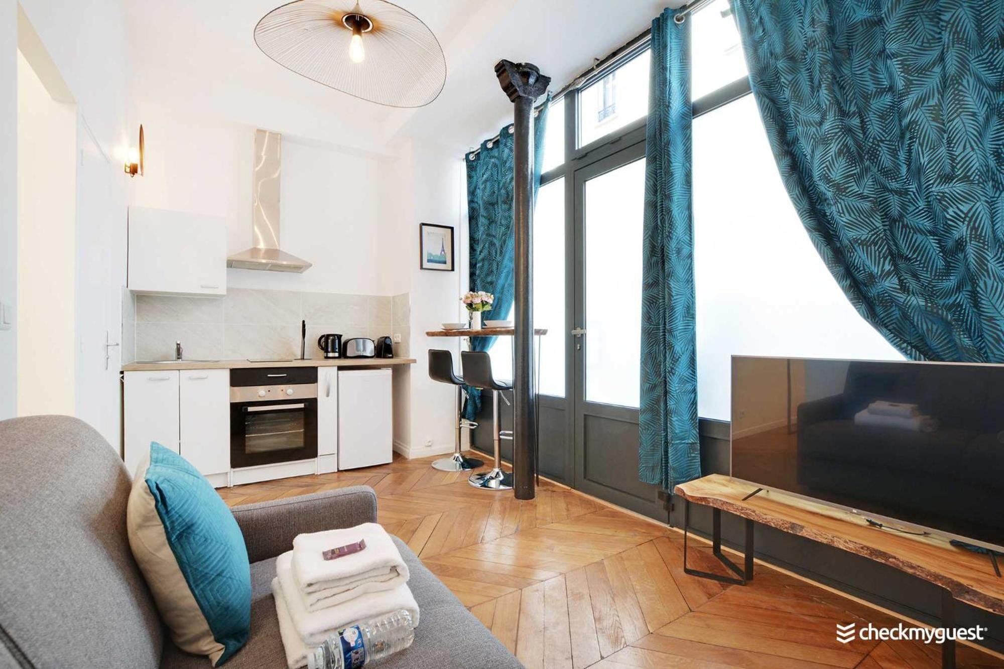 Cosy 2p - Alexandre Dumas 1r Apartment *